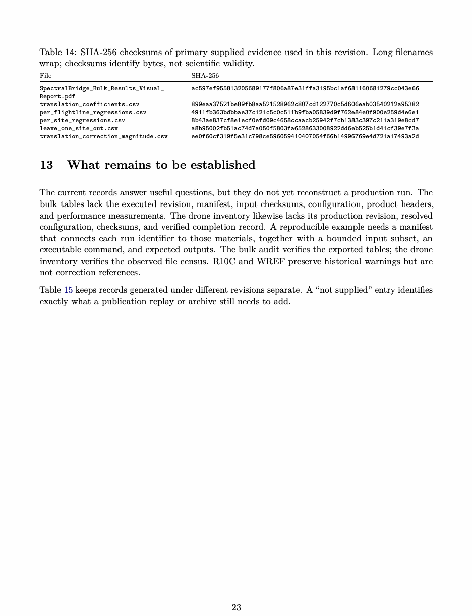 Source page 23 for table layout verification